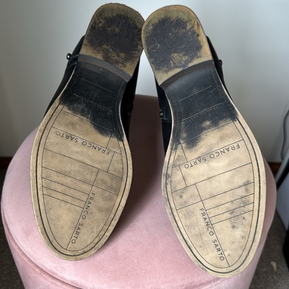 Franco Sarto Kelton Ankle Boots in Black - Picture 6 of 8